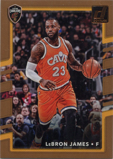 Panini Donruss Basketball 2017-18 Base Card 27 LeBron James