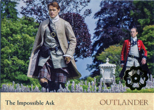 Outlander Season 2 Gold Jacobite Seal Parallel Variant of Base Card 29