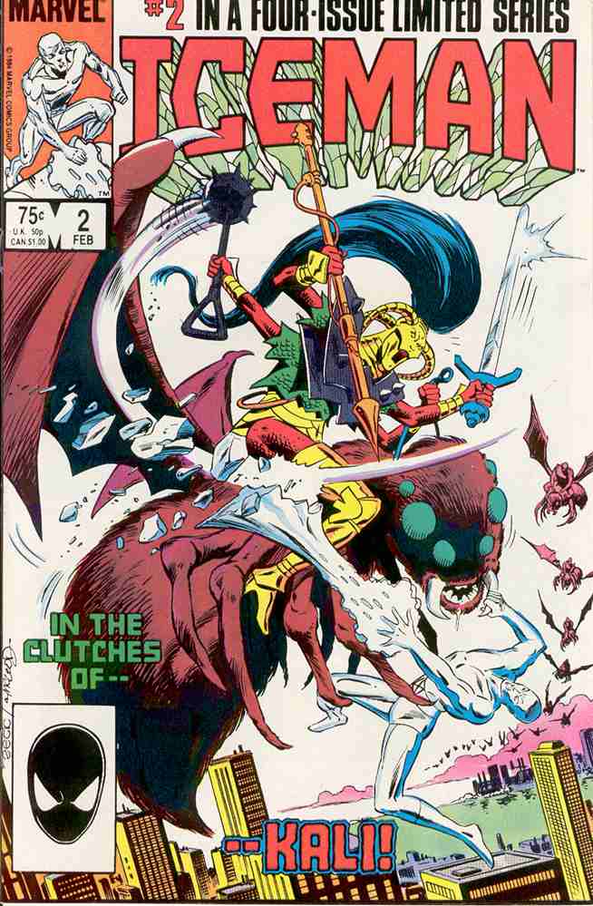 Iceman #2 (1985) F Newstand Variant