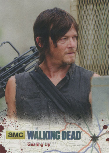Walking Dead Season 4 Part 2 Silver Foil Parallel Base Card 30 #27/99