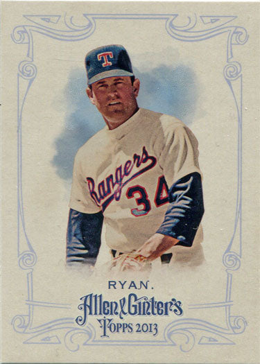 Topps Allen & Ginter Baseball 2013 Base Card 344 Nolan Ryan