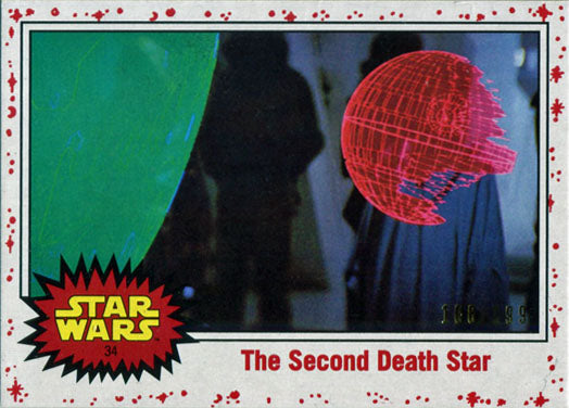 Star Wars Journey to Last Jedi White Base Parallel Chase Card 34 #108/199