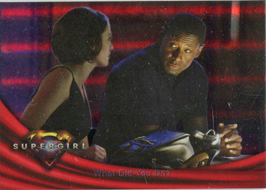 Supergirl Season 1 Rainbow Foil Board Base Variant Card 36