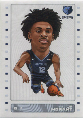 Panini Direct Basketball 2019-20 Base Sticker Card 373 Ja Morant