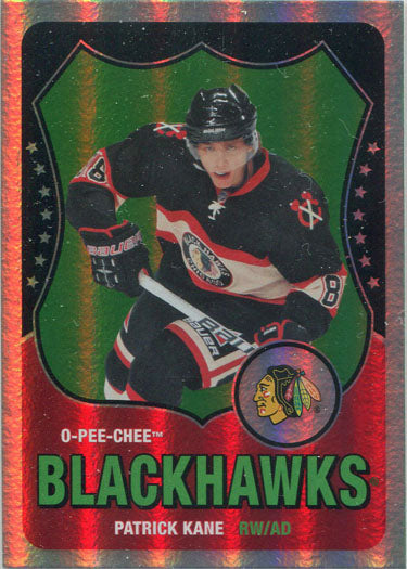 O-Pee-Chee Hockey 2010-11 Rainbow Parallel Card 385 Patrick Kane