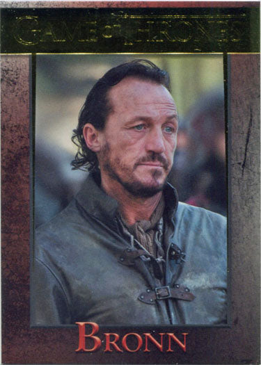 Game of Thrones Season 7 Gold Parallel 39 Base Chase Card 134/150 Bronn