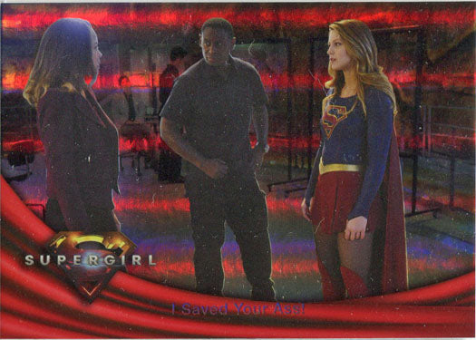 Supergirl Season 1 Rainbow Foil Board Base Variant Card 39