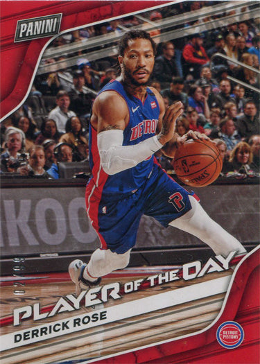 Panini Player of the Day 2020-21 Tango Parallel Card 41 Derrick Rose 02/99