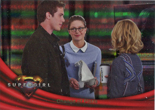 Supergirl Season 1 Rainbow Foil Board Base Variant Card 41