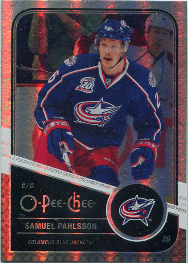 O-Pee-Chee Hockey 2011-12 Rainbow Parallel Base Card 458 Samuel Pahlsson
