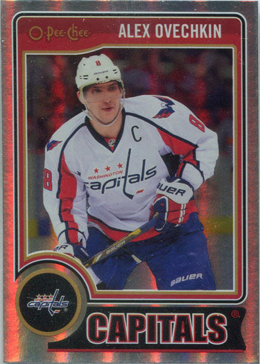 O-Pee-Chee Hockey 2014-15 Rainbow Parallel Card 45 Alex Ovechkin