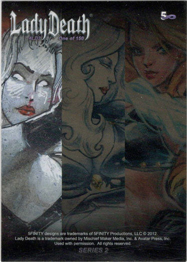 Lady Death Series 2 5finity 2012 4LD2 Promo Card