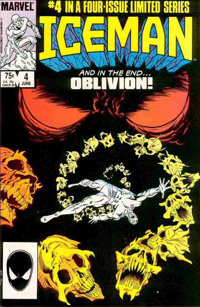 Iceman #4 (1985) F/VF Newstand Variant