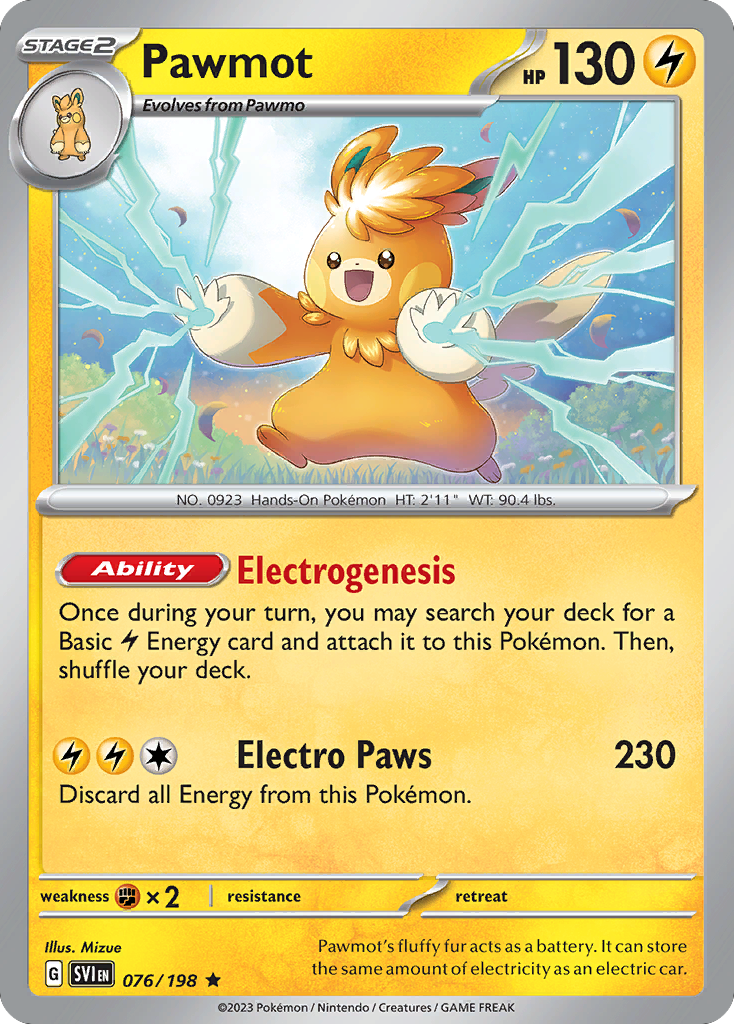 Pawmot - 076/198 - Deck Exclusives [REVERSE HOLO]