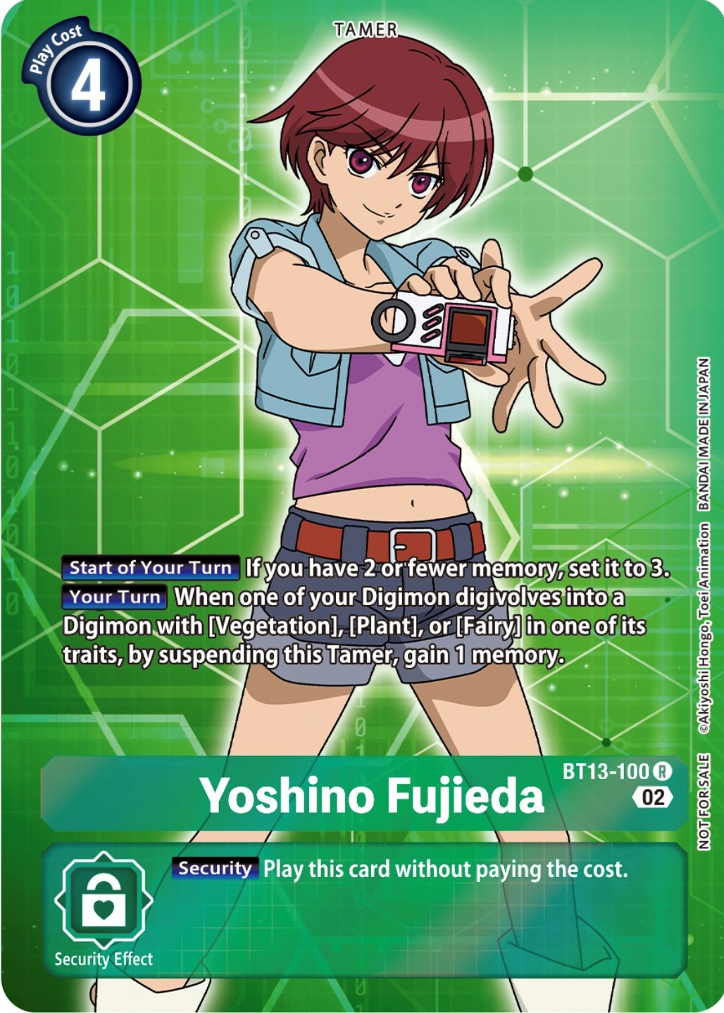 Yoshino Fujieda [BT13-100] (Box Topper) [Versus Royal Knights Booster]