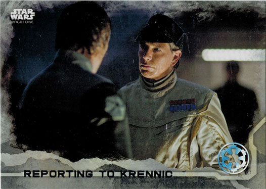 Star Wars Rogue One Series 1 Gray Squad 52 Parallel Chase Card #088/100