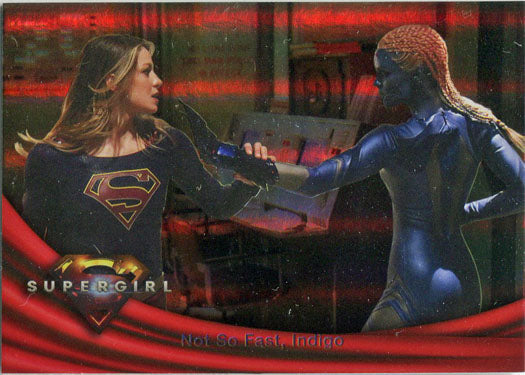Supergirl Season 1 Rainbow Foil Board Base Variant Card 54