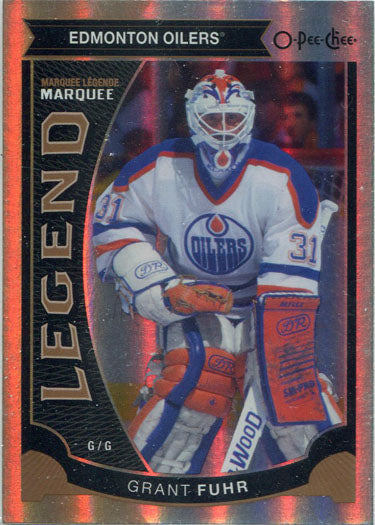 O-Pee-Chee Hockey 2015-16 Rainbow Parallel Base Card 579 Grant Fuhr