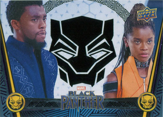 Marvel Black Panther Black Foil Parallel 58 Base Chase Card #124/149