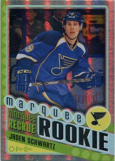 O-Pee-Chee Hockey 2012-13 Rainbow Parallel Card 591 Jaden Schwartz