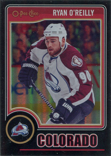 O-Pee-Chee Hockey 2014-15 Black Rainbow Parallel Card 61 Ryan OReilly 002/100