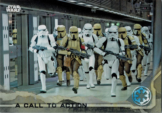 Star Wars Rogue One Series 1 Gray Squad 62 Parallel Chase Card #089/100