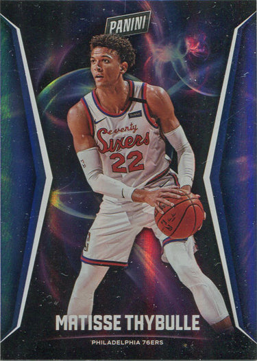 Panini Player of the Day 2020-21 Rainbow Parallel Base Card 63 Matisse Thybulle