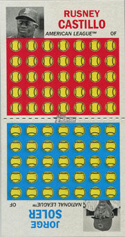 Topps Heritage Baseball 2015 Boxloader Punchbaord Card 66P-19 Castillo/Soler