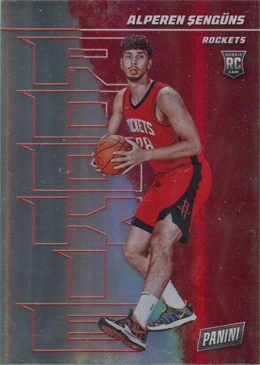 Panini Player of the Day 2021-22 Rainbow Parallel Base Card 66 Alperen Senguns