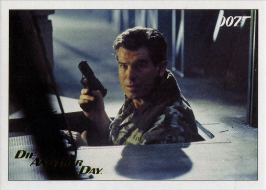 James Bond Archives 2017 Final Die Another Day Card 73 Gold Foil Parallel #034