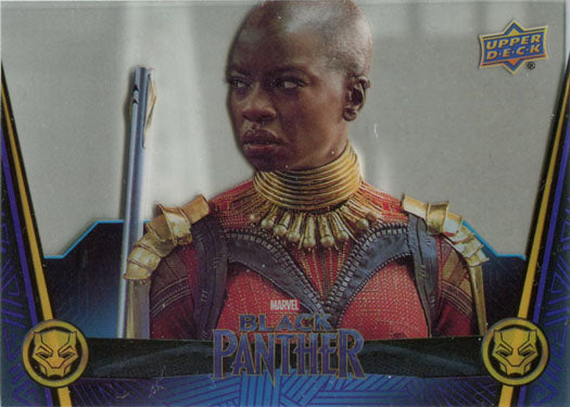 Marvel Black Panther Acetate Parallel 75 Base Chase Card