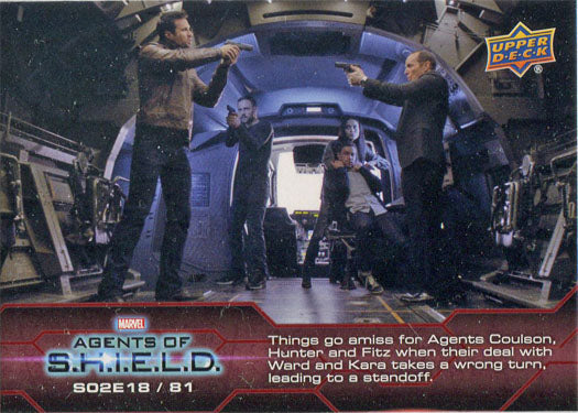Marvel Agents of SHIELD Compendium Season 2 Chase Card 81 S02E18