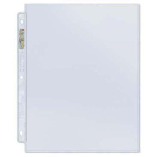 Ultra Pro 1-Pocket Platinum Page with 8-1/2" X 11" Pocket