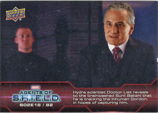 Marvel Agents of SHIELD Compendium Season 2 Chase Card 82 S02E18
