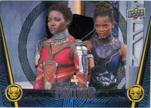 Marvel Black Panther Black Foil Parallel 84 Base Chase Card #004/149