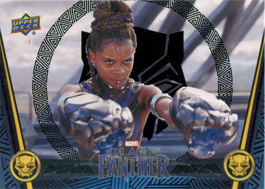 Marvel Black Panther Black Foil Parallel 85 Base Chase Card #083/149