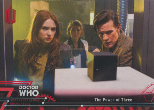 Doctor Who Extraterrestrial Encounters Red Parallel Chase Card 88 #22/25