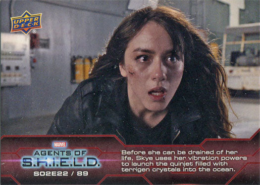 Marvel Agents of SHIELD Compendium Season 2 Chase Card 89 S02E22