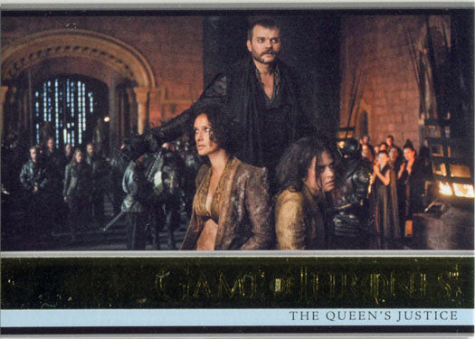 Game of Thrones Season 7 Gold Parallel 08 Base Chase Card 045/150