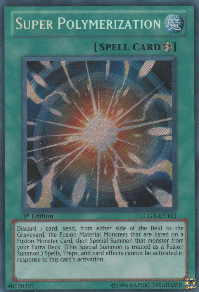 Super Polymerization [LCGX-EN101] Secret Rare – Digital Heroes
