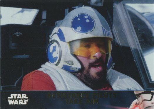 Star Wars the Force Awakens Series 2 Gold Parallel 93 Chase Card #36/100