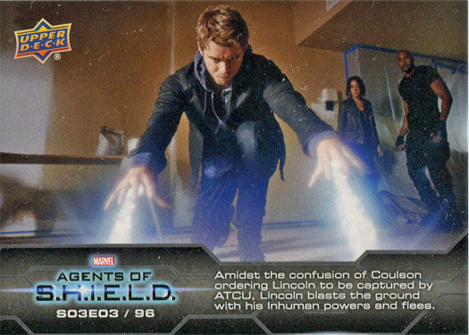 Marvel Agents of SHIELD Compendium Season 3 Chase Card 96 S03E03