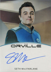 Orville Season 1 Autograph Card A1 Seth MacFarlane as Captain Ed Mercer (FB) Graded CGC 9 Mint