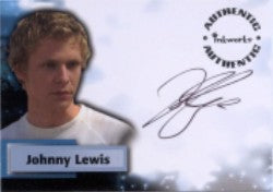Smallville Season 5 A42 Johnny Lewis as Gabriel Duncan Autograph Card