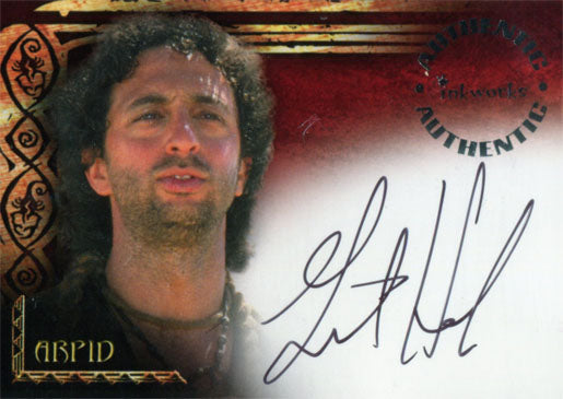 Scorpion King Autograph Card A4 Grant Heslov as Arpid