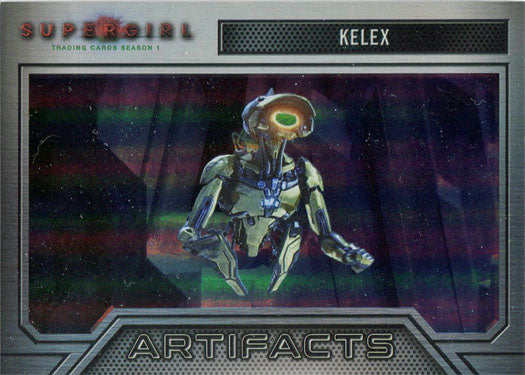 Supergirl Season 1 Rainbow Foil Board Artifacts Chase Card A5 Kelex