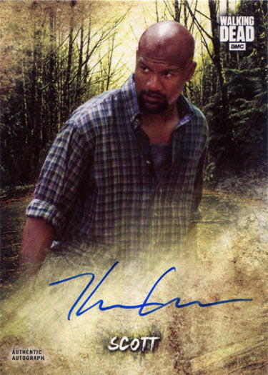 Walking Dead Road To Alexandria Autograph Card AC-KG Kenric Green as Scott