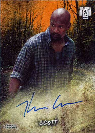 Walking Dead Road To Alexandria Autograph Card Rust AC-KG Kenric Green #66/99
