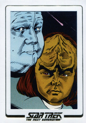 Star Trek TNG Portfolio Prints S1 Comic Cut Archives AC43 Chase 105/111
