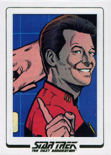 Star Trek TNG Portfolio Prints S2 AC72 Comic Archive Cut Card 26 of 136